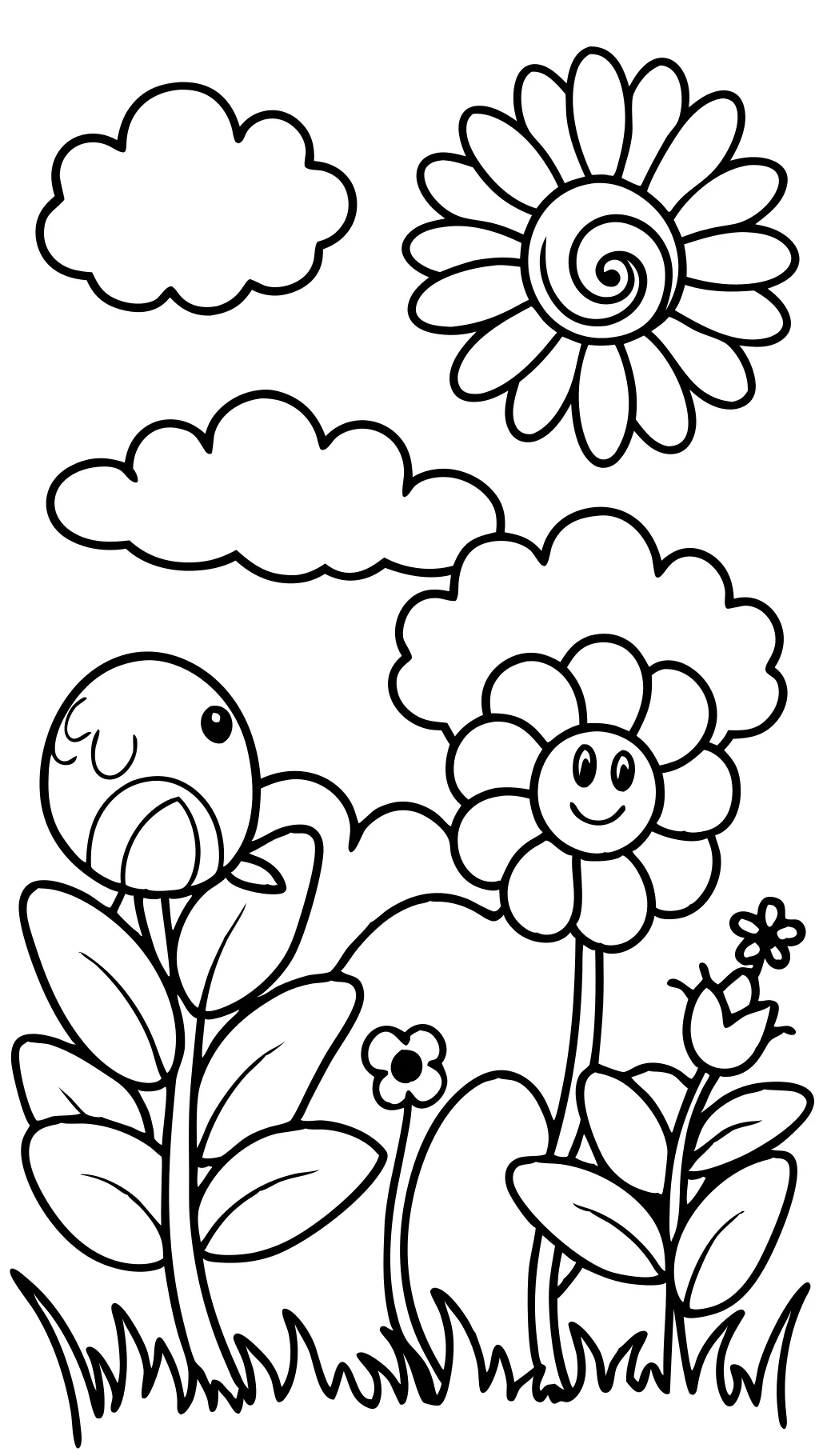 coloring page simple